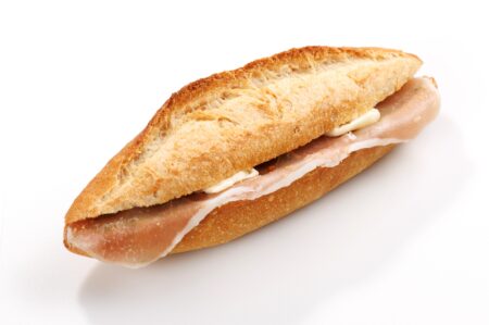 生ハムとモッツアレラのカスクート